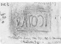 Thumbnail of Rubbing of ICOTASGVS die 3 from Tallington Lincs