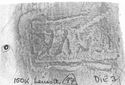 Thumbnail of Rubbing of ICOTASGVS die 3 from Leicester 150K
