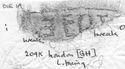 Thumbnail of Rubbing of INC102 die 1A from London, Guildhall Museum 209K