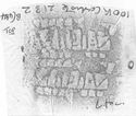 Thumbnail of Rubbing of  INC110 die 1 from Carlisle 100K