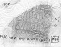 Thumbnail of Rubbing of  INC110 die 1 from Carlisle 147K