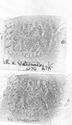 Thumbnail of Group of rubbings of INC122 die 1