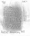 Thumbnail of Rubbing of INC1 die 1 from Brockley Hill 297K