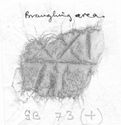 Thumbnail of Rubbing of INC23 die 1 from Braughing