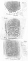 Thumbnail of Group of rubbings of INC40 die 1