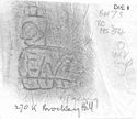 Thumbnail of Rubbing of INC40 die 1 from Brockley Hill 270K
