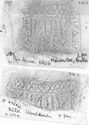 Thumbnail of Group of rubbings of INC42 die 1