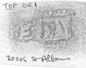 Thumbnail of Rubbing of INC43 die 1 from St Albans 300K
