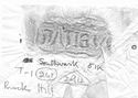 Thumbnail of Rubbing of INC47 die 1 from Southwark 51K