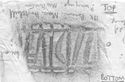 Thumbnail of Rubbing of INC55 die 1 from Birmingham Museum 11K