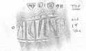 Thumbnail of Rubbing of INC55 die 1 from Hartshill_3_H61_33_1_534