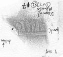 Thumbnail of Rubbing of INC61 die 1 from Mancetter_1_W77_32_17