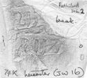 Thumbnail of Rubbing of INC70 die 2 from Leicester 74K