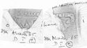 Thumbnail of Group of rubbings of INC75 die 1