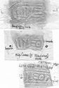 Thumbnail of Group of rubbings of INC80 die 1
