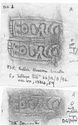 Thumbnail of Group of rubbings of INC83 die 1