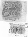 Thumbnail of Group of rubbings of INC83 die 2