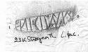 Thumbnail of Rubbing of INC95 die 1 from Strageath 23K