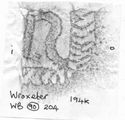 Thumbnail of Rubbing of INC9 die 1 from Wroxeter 194K