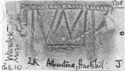 Thumbnail of Rubbing of IVNIVS 2 die 10 from WarwicK Museum 2K