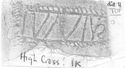 Thumbnail of Rubbing of IVNIVS 2 die 11 from High Cross 1K