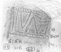 Thumbnail of Rubbing of IVNIVS 2 die 20 from Wroxeter 215K