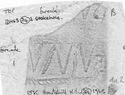 Thumbnail of Rubbing of IVNIVS 2 die 2 from Hartshill 15K