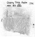 Thumbnail of Rubbing of IVNIVS 2 die 7 from Cherry Tree Farm 37K