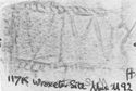 Thumbnail of Rubbing of IVNIVS 2 die 8 from Wroxeter 117K