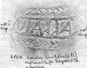 Thumbnail of Rubbing of LALLAIVS die 1 from London, Guildhall Museum 213K