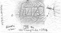 Thumbnail of Rubbing of LALLAIVS die 1 from London, Cheapside 852K