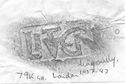 Thumbnail of Rubbing of LITVGENVS 1 die 1 from London, Guildhall Museum 79K