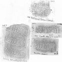 Thumbnail of Group of rubbings of LOCCIVS PROB(us) die 2