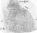 Thumbnail of Rubbing of LOCCIVS VIBO die 2 from Mancetter_1_W71_22_109