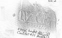 Thumbnail of Rubbing of LVCIVS die 2 from London, Paternoster 599K