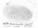 Thumbnail of Rubbing of L. ARRIVS CAPIT[  die 2 from Bloomberg site 991K