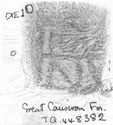 Thumbnail of Rubbing of MARINVS 1 die 10 from Great Cansiron, Sussex