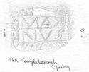 Thumbnail of Rubbing of MARINVS 1 die 1 from Templeborough 24K