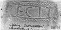 Thumbnail of Rubbing of MARINVS 1 die 3A from Castleshaw 3K