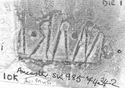 Thumbnail of Rubbing of MARIN(vs) die 1 from Ancaster 10K