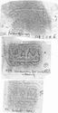 Thumbnail of Group of rubbings of MART die 1