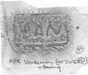Thumbnail of Rubbing of MART die 1 from Verulamium 35K
