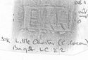 Thumbnail of Rubbing of MASCELLIO 1 die 1 from Little Chester 30K