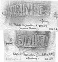 Thumbnail of Group of rubbings of MATVGENVS 1 die 1A