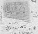 Thumbnail of Rubbing of MAVRIVS die 12 from Mancetter 5
