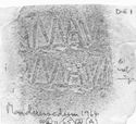 Thumbnail of Rubbing of MAVRIVS die 1 from Mancetter_2_W64_2_11_65