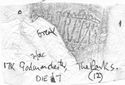 Thumbnail of Rubbing of MAVRIVS die 7 from Godmanchester 17K