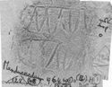 Thumbnail of Rubbing of MAVRIVS die 7 from Mancetter_48_W64_1_11_128