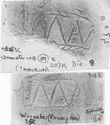 Thumbnail of Group of rubbings of MAVRIVS die 8