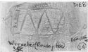 Thumbnail of Rubbing of MAVRIVS die 8 from Wroxeter 35K